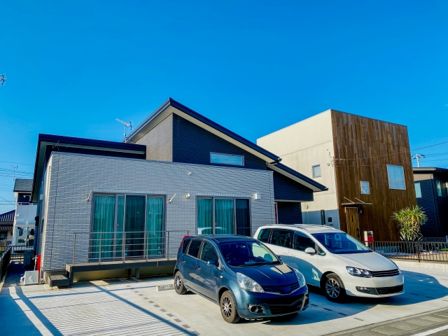 玄関のエクステリア